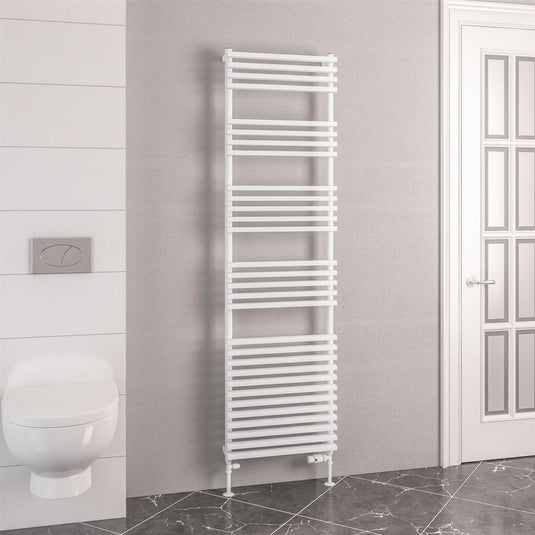Eastbrook Rowsham 1800 x 500mm Towel Rail Matt White | 89.1392