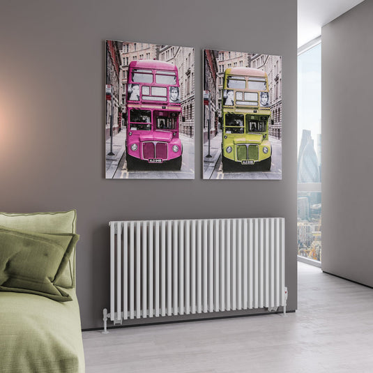 Eastbrook Rowsham 600 x 1180mm Radiator Matt White | 89.0101