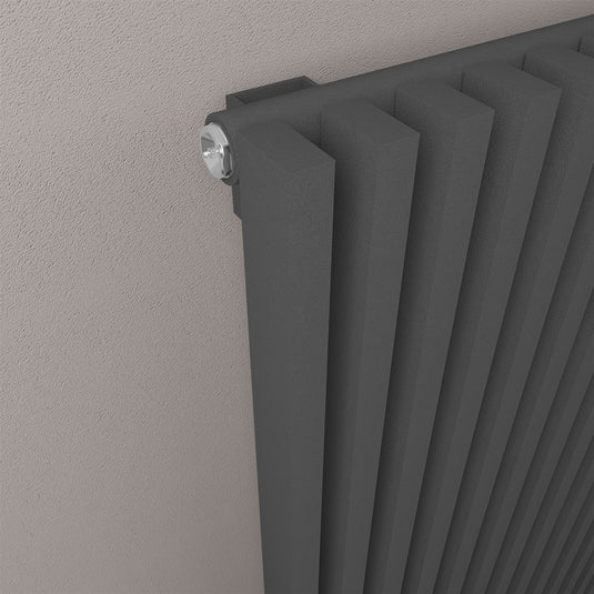 Eastbrook Rowsham 600 x 580mm Radiator Matt Anthracite | 89.0105