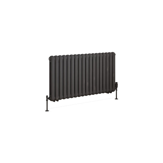 Eastbrook Rubano 600 x 1103mm Radiator Matt Anthracite | 81.0063