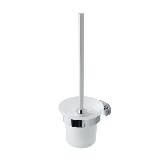 Eastbrook Salerno Glass Brush Holder Chrome | 52.032
