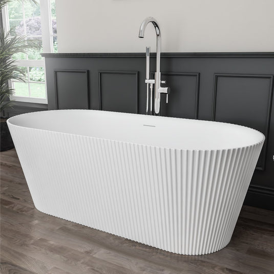 Eastbrook Sandford 1650mm Freestanding Bath (Inc Waste) White | 33.0052