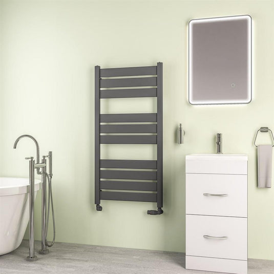 Eastbrook Santero 1200 x 600mm Towel Rail Matt Anthracite | 89.1313