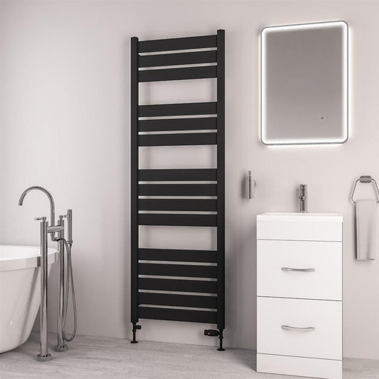 Eastbrook Santero 1800 x 600mm Towel Rail Matt Black | 89.1321