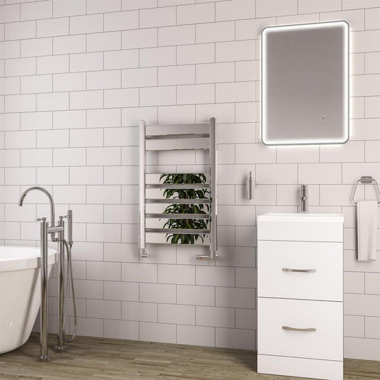 Eastbrook Santero 800 x 500mm Towel Rail Chrome | 89.1322