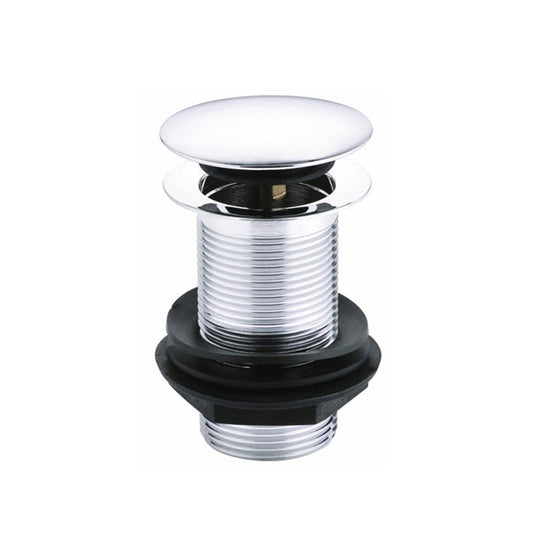 Eastbrook Sprung Plug Basin Waste Unslotted Chrome | 98.0002