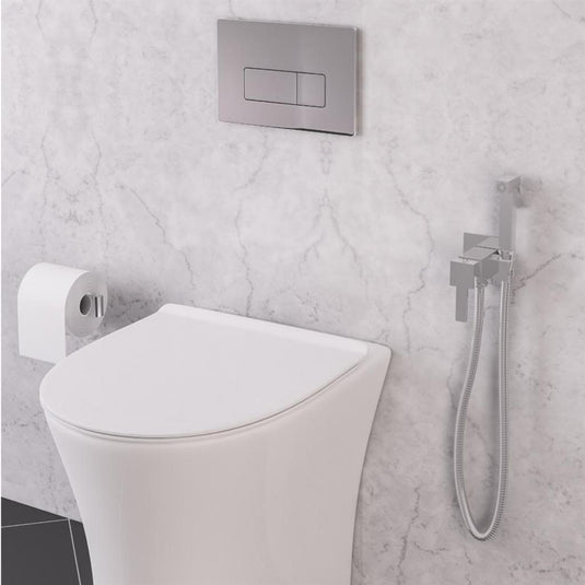 Eastbrook Square Douche Pack Chrome | 60.1060