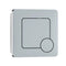 Eastbrook Square Flush Button Chrome | 14.702