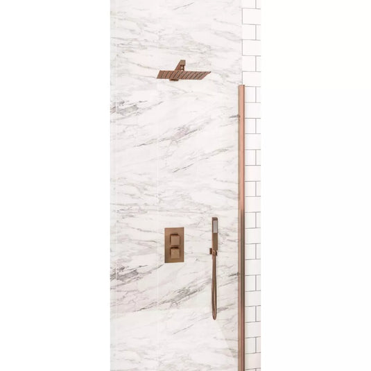 Eastbrook Square Shower Bundle Brushed Bronze | BND030 - Envy Bathrooms Ltd