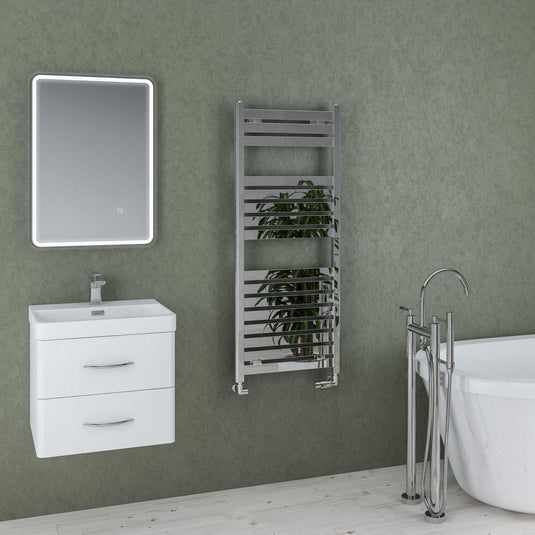 Eastbrook Staverton 1200 x 500mm Towel Rail Chrome | 41.0131