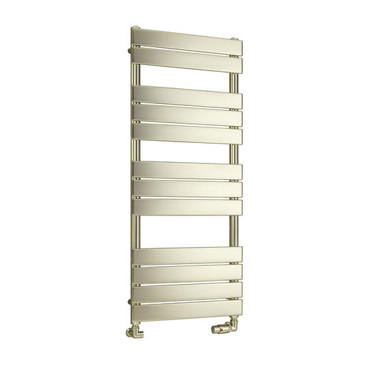 Eastbrook Staverton 1200 x 500mm Tube on Tube Towel Radiator Brushed Brass | 41.0375