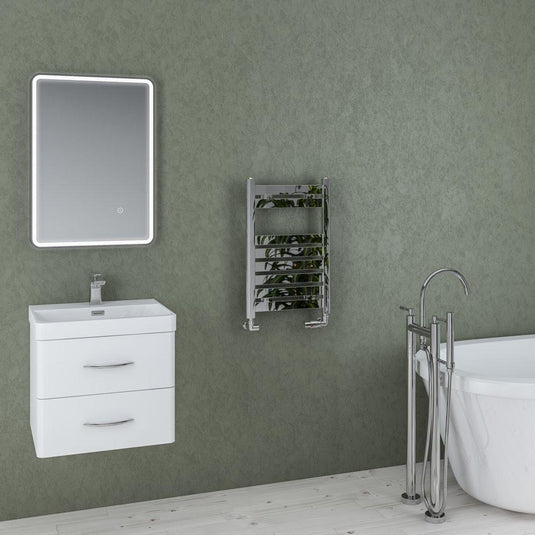 Eastbrook Staverton 600 x 400mm Towel Rail Chrome | 41.0127