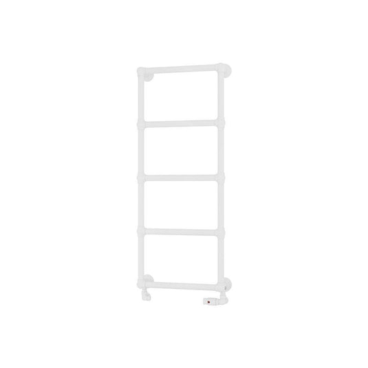 Eastbrook Stour 1195 x 500mm Towel Rail Matt White | 41.0433