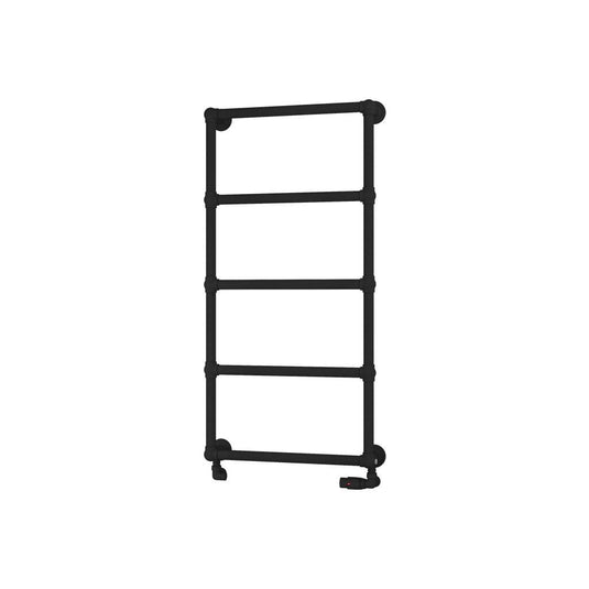 Eastbrook Stour 1195 x 600mm Towel Rail Matt Black | 41.0446