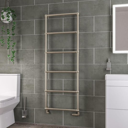 Eastbrook Stour 1550 x 600mm Towel Rail Brushed Brass | 41.0382