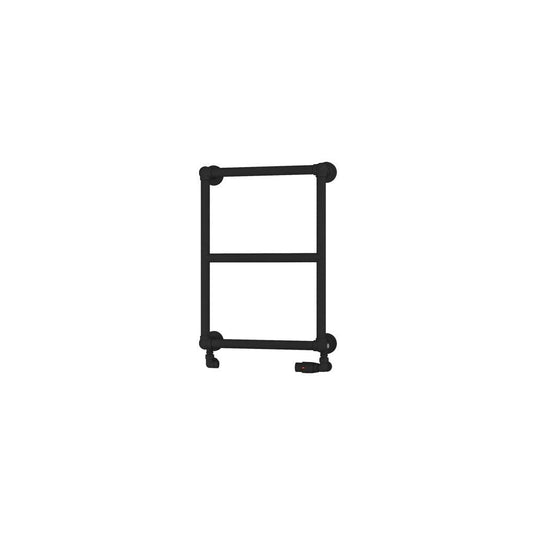 Eastbrook Stour 690 x 500mm Towel Rail Matt Black | 41.0443