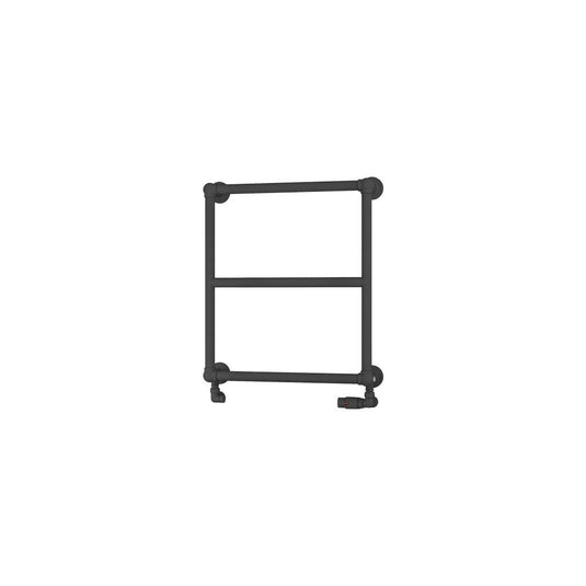 Eastbrook Stour 690 x 600mm Towel Rail Matt Anthracite | 41.0438