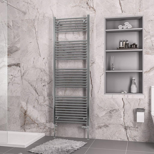Eastbrook Straight Biava 1720 x 600mm Towel Multirail Chrome | 41.0276