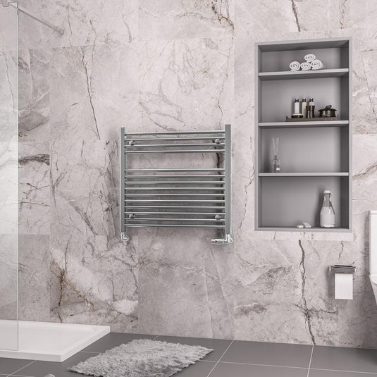 Eastbrook Straight Biava 688 x 750mm Towel Multirail Chrome | 41.0271