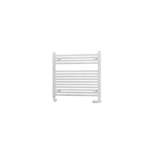 Eastbrook Straight Biava 688 x 750mm Towel Multirail Gloss White | 41.0281
