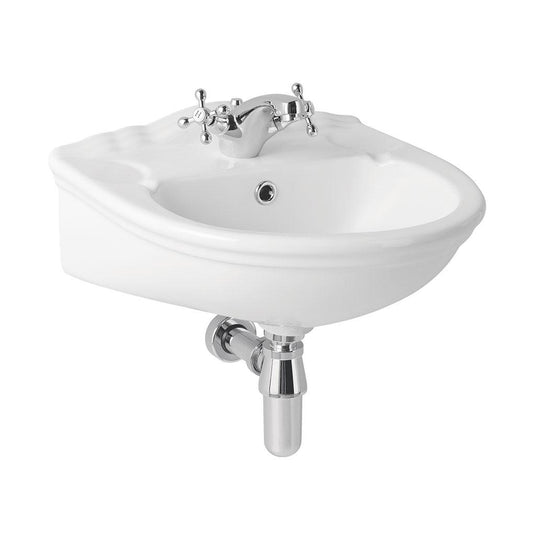 Eastbrook Tamarind 465mm Basin 1TH White | 26.0022