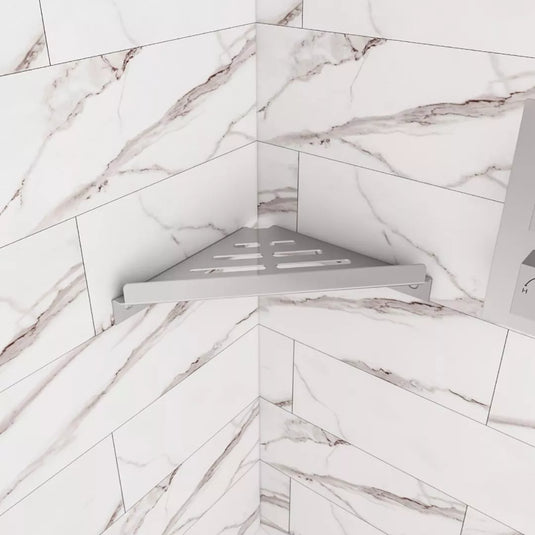 Eastbrook Tile Grout Shelf Chrome | 52.601 - Envy Bathrooms Ltd