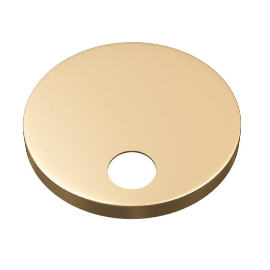 Eastbrook Toilet Seat Hinged Cover Caps & Fixings (50mm) Brushed Brass | 26.1013