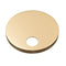 Eastbrook Toilet Seat Hinged Cover Caps & Fixings (50mm) Brushed Brass | 26.1013