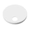 Eastbrook Toilet Seat Hinged Cover Caps & Fixings (50mm) Matt White | 26.1012