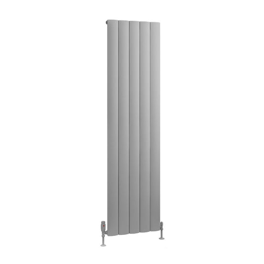 Eastbrook Tordino 1800 x 470mm Aluminium Radiator Matt Grey | 89.1216
