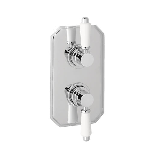 Eastbrook Traditional Twin Valve Plate Chrome | 68.0007