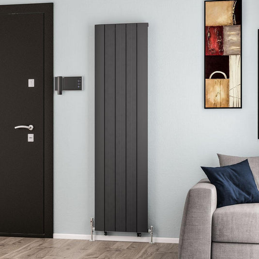 Eastbrook Trent 1800 x 470mm Aluminium Radiator Matt Anthracite | 41.0481