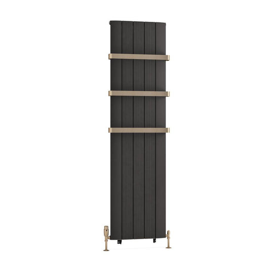 Eastbrook Trent 1800 x 470mm Aluminium Radiator Matt Anthracite | 41.0481