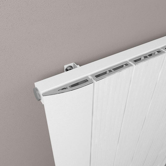 Eastbrook Trent 1800 x 470mm Aluminium Radiator Matt White | 41.0476