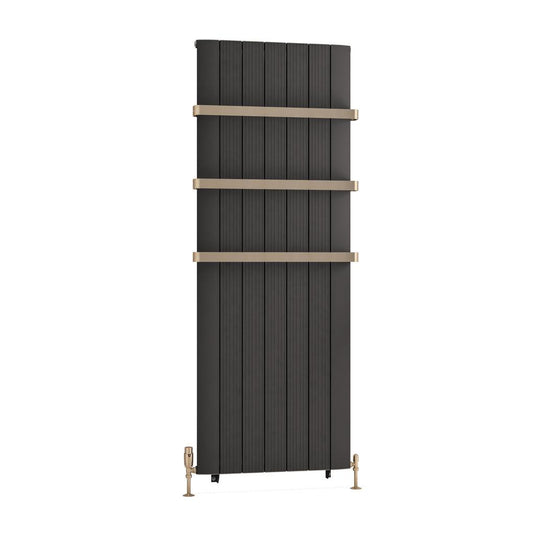 Eastbrook Trent 1800 x 660mm Aluminium Radiator Matt Anthracite | 41.0483