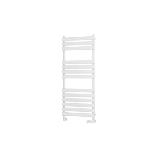 Eastbrook Tunstall 1200 x 500mm Towel Rail Matt White | 89.0033
