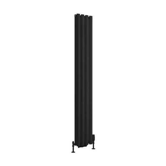 Eastbrook Tunstall Double Radiator 1800 x 280mm Matt Black | 81.0172