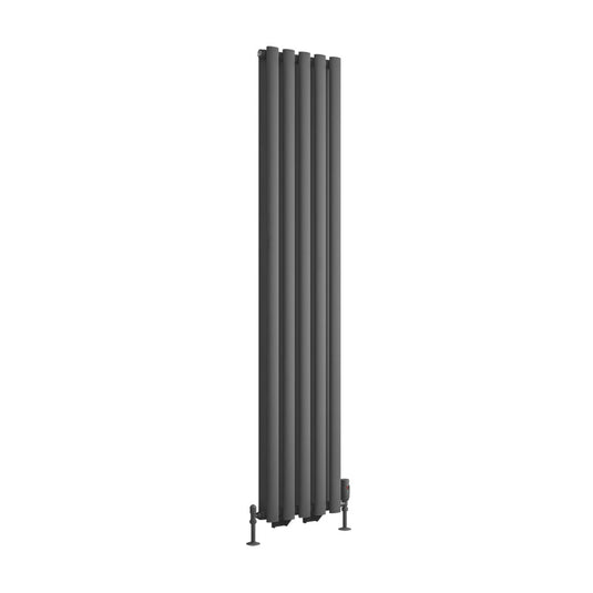 Eastbrook Tunstall Double Radiator 1800 x 350mm Matt Anthracite | 81.0191