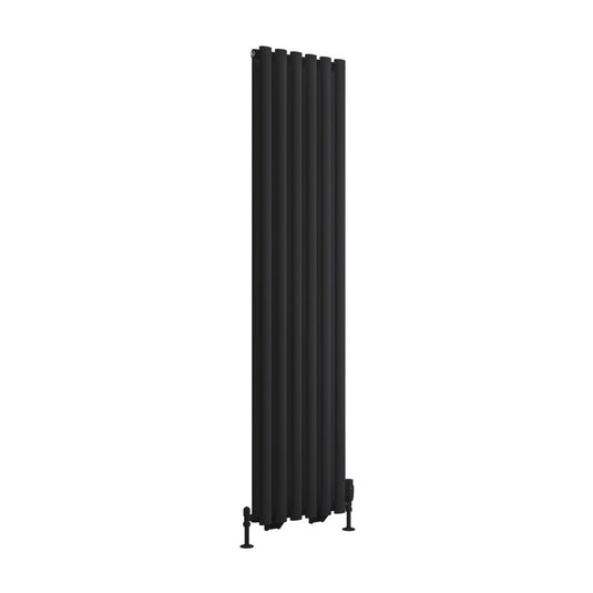 Eastbrook Tunstall Double Radiator 1800 x 420mm Matt Black | 81.0173