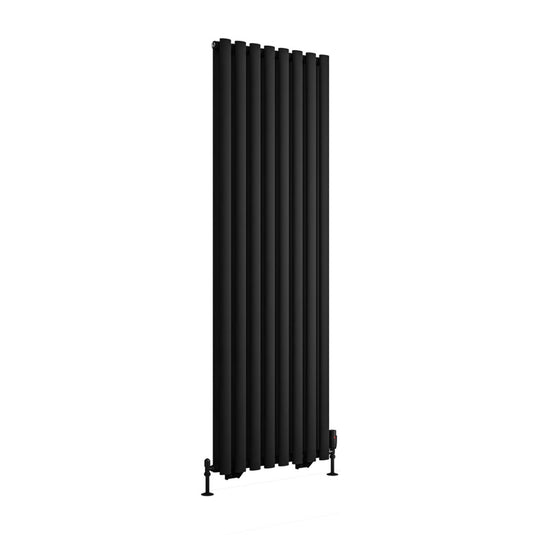 Eastbrook Tunstall Double Radiator 1800 x 560mm Matt Black | 81.0198