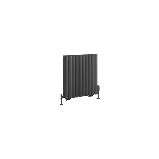 Eastbrook Tunstall Double Radiator 600 x 589mm Matt Anthracite | 81.0154