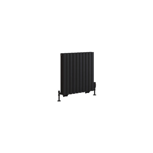 Eastbrook Tunstall Double Radiator 600 x 589mm Matt Black | 81.0175