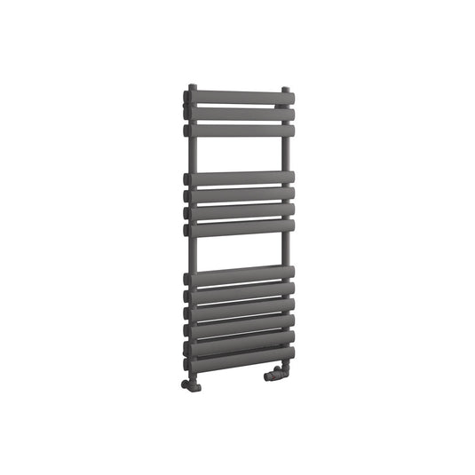 Eastbrook Tunstall Double Towel Rail 1200 x 500mm Matt Anthracite | 81.0162