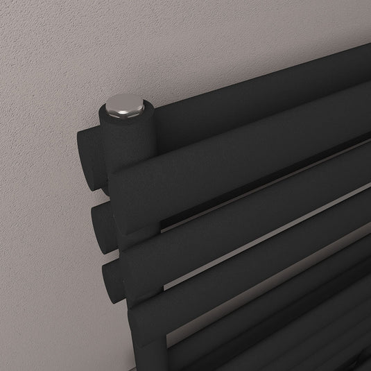 Eastbrook Tunstall Double Towel Rail 1200 x 600mm Matt Black | 81.0183