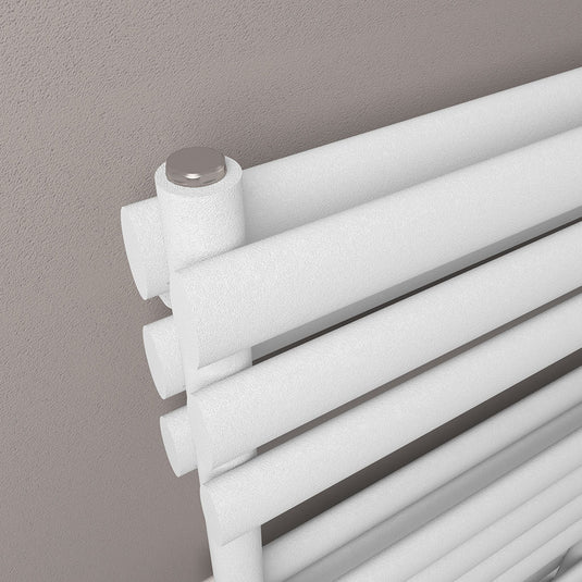 Eastbrook Tunstall Double Towel Rail 560 x 1000mm Matt White | 81.0149