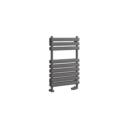Eastbrook Tunstall Double Towel Rail 800 x 500mm Matt Anthracite | 81.0161