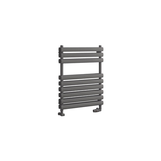 Eastbrook Tunstall Double Towel Rail 800 x 600mm Matt Anthracite | 81.0164