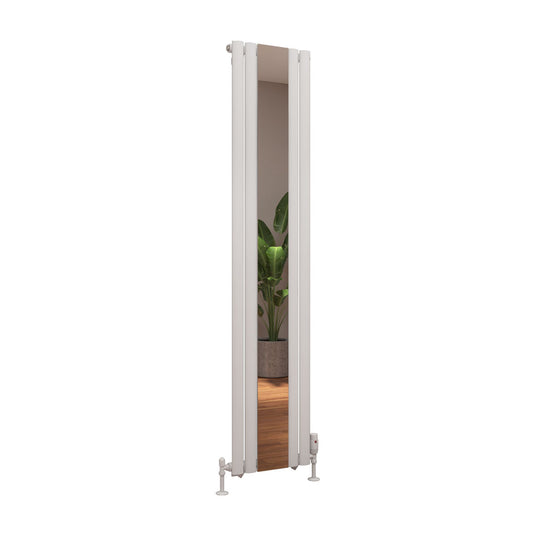 Eastbrook Tunstall Mirror Radiator 1800 x 380mm Matt White | 81.0150