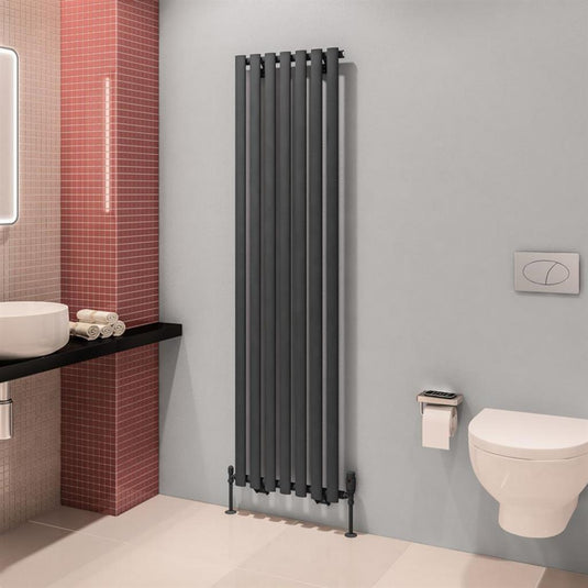 Eastbrook Tunstall Radiator 1800x490mm Matt Anthracite | 89.1625