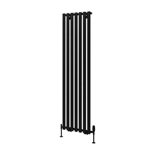 Eastbrook Tunstall Radiator 1800x490mm Matt Black | 89.1626